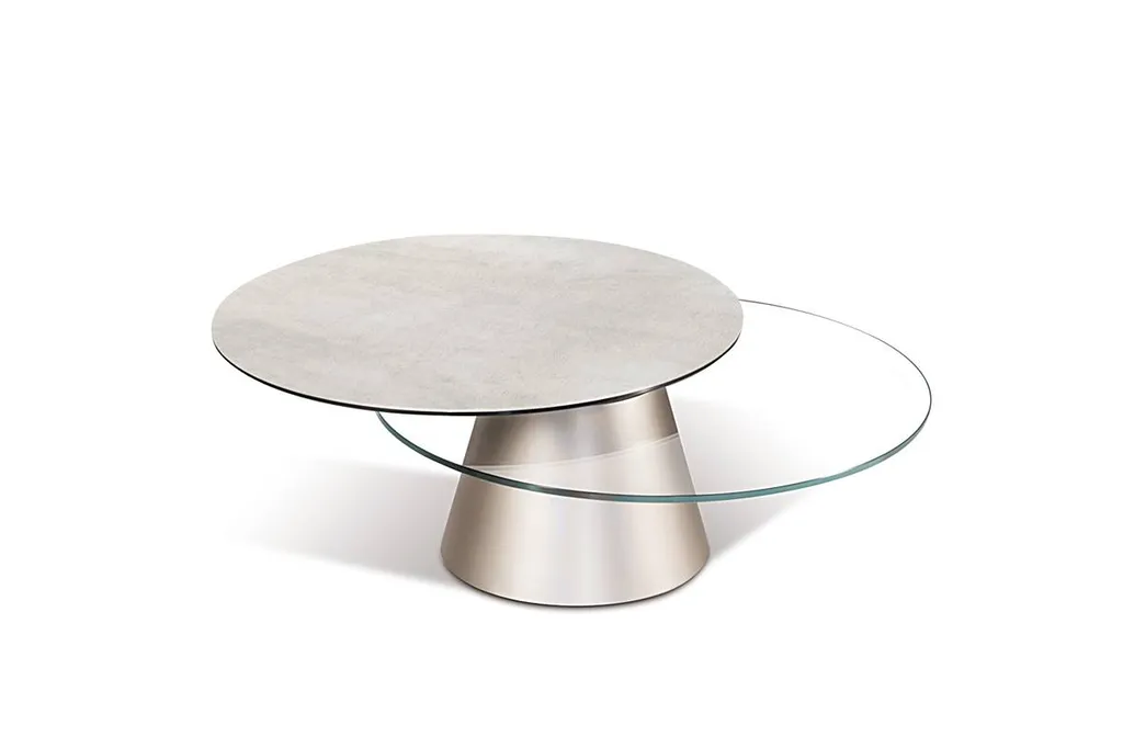 Table basse design extensible avec plateau tournant hyères 83400
