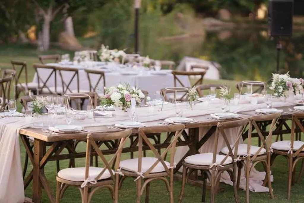 Mise en place traiteur sur la gironde