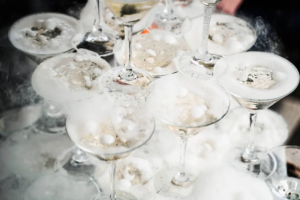 Cocktails fumant