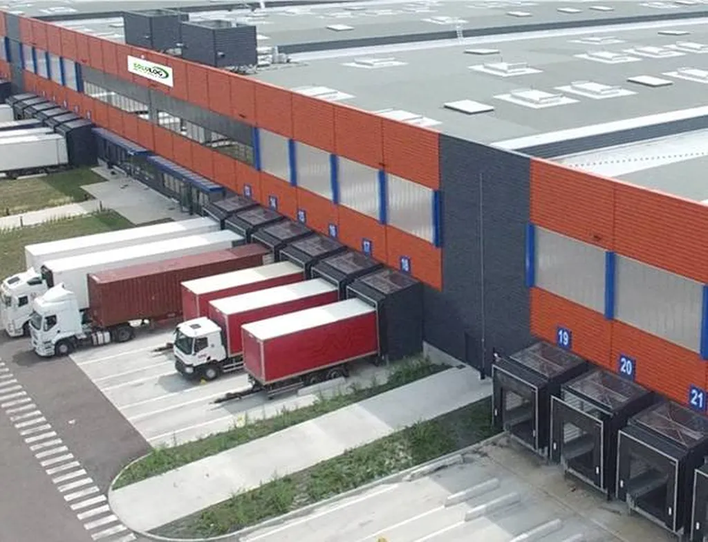 entrepot dédié aux pneus Hankook