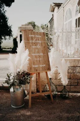 décor mariage landes