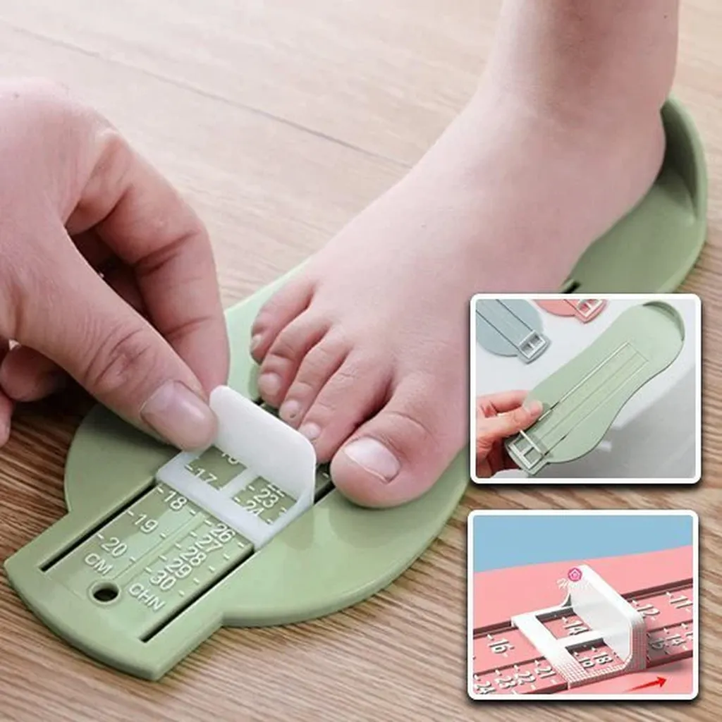 Mesurer le pied de bébé régulièrement dans une boutique spécialisée à Libourne 