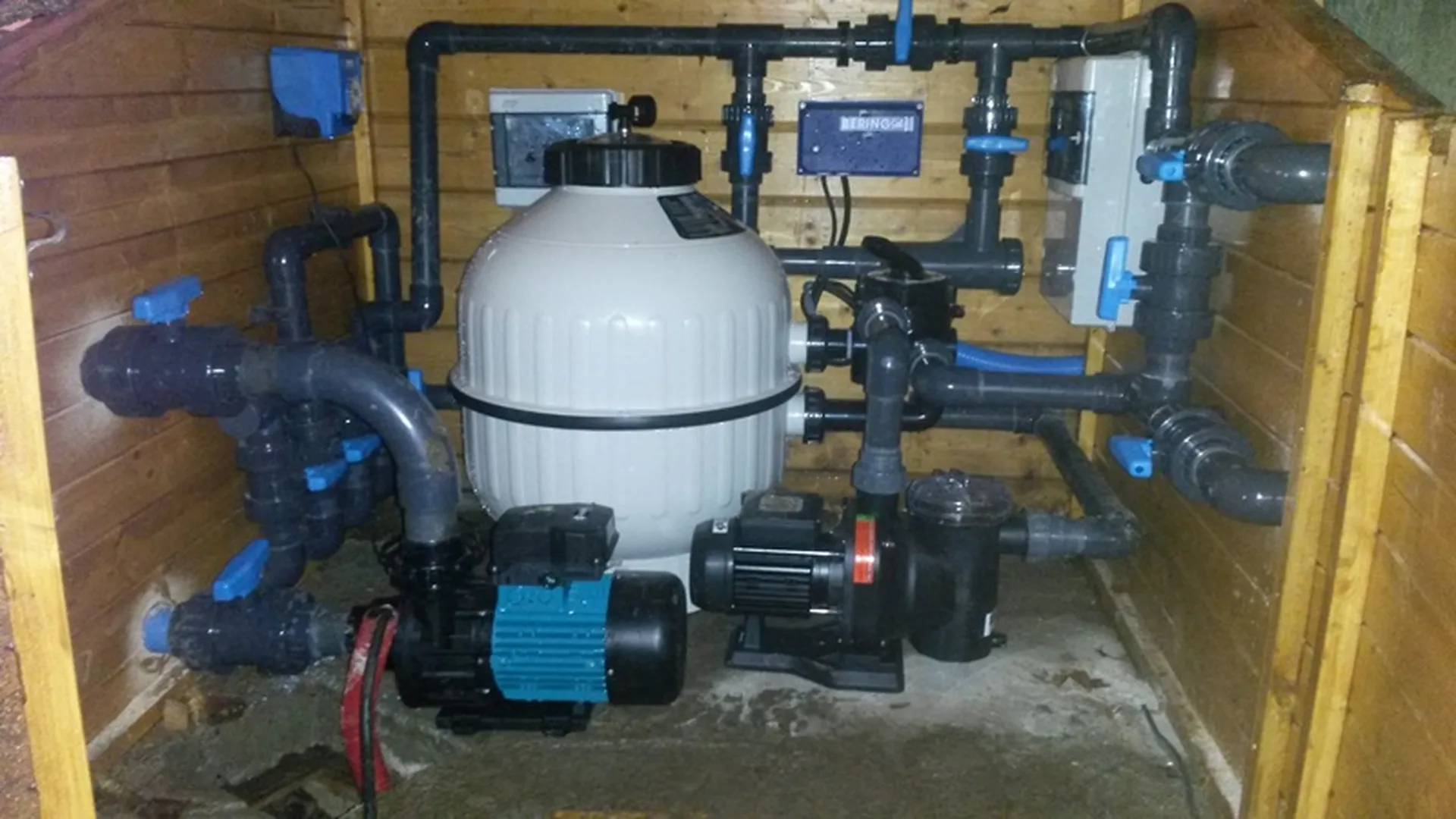 installation d'une filtration 