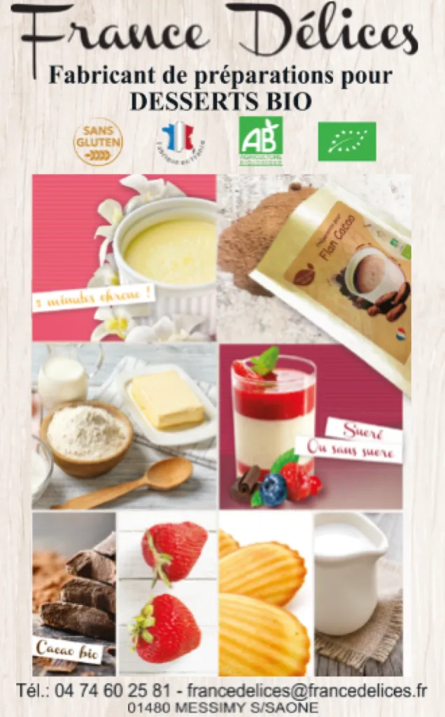 flan bio france delice