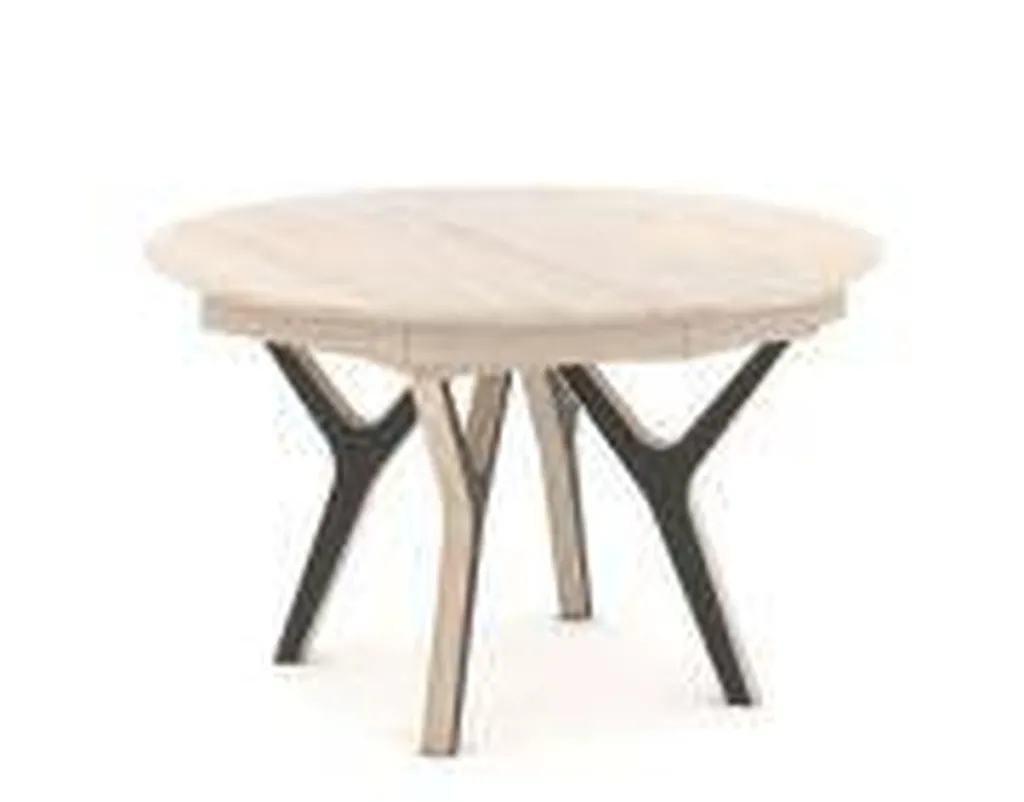 TABLE RONDE 125 OU 150 CM 1 ALLONGE NEO