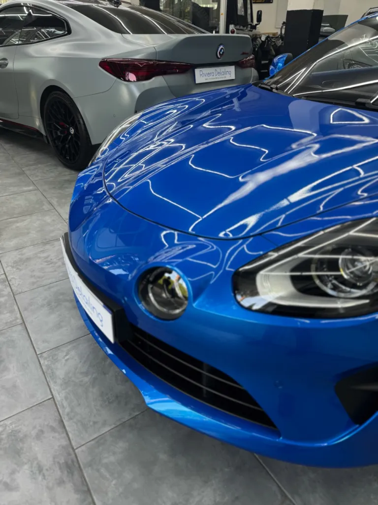ALPINE A110 | Film protection XPEL intégral par Riviera Detailing Côte d’Azur à Antibes.

