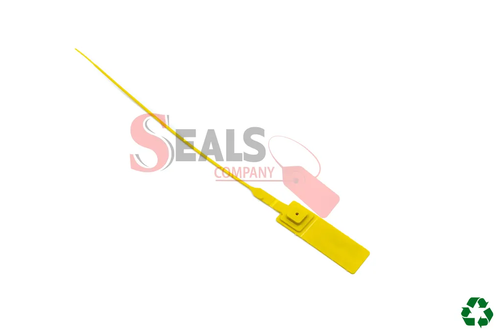 Scellé de sécurité réglable SAFETYSEALS 420 en polypropylène avec insert métallique