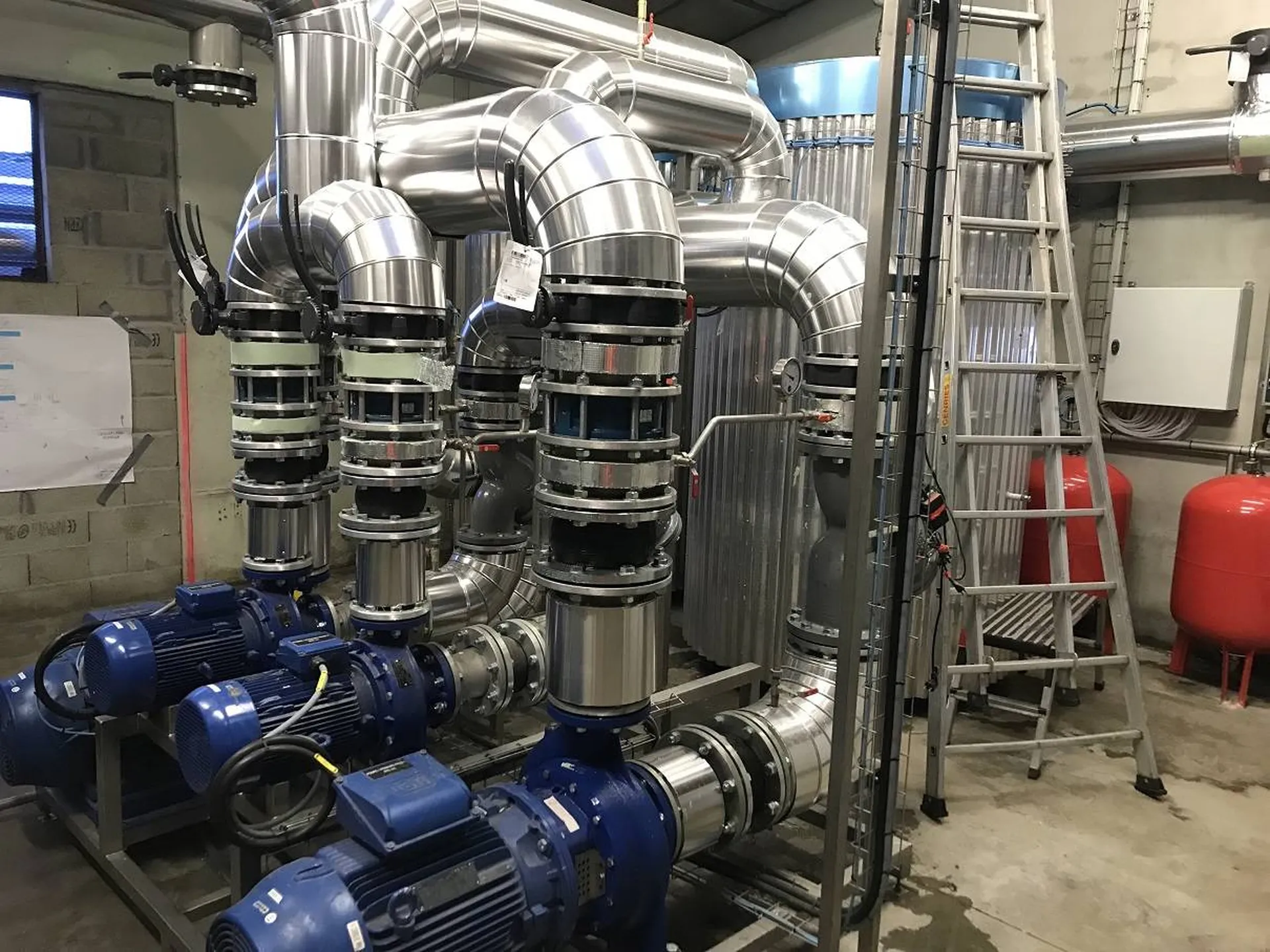 Un skid pompes réalisé