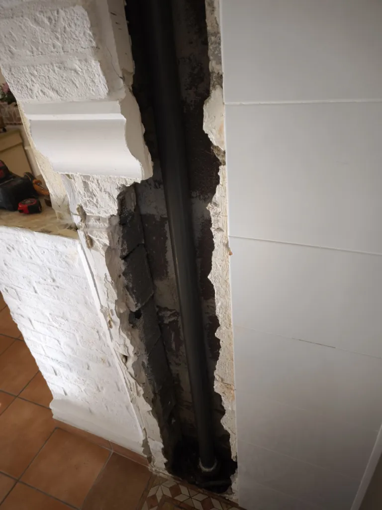 Recherche de fuite sur colonne dans une copropriété 