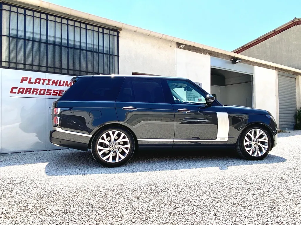 Traitement céramique Range Rover Vogue Fifty Platinum Carrosserie Carnoux