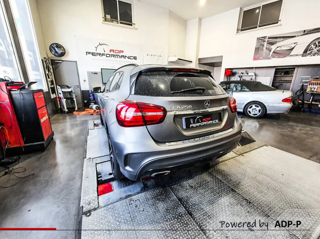 Reprogrammation Stage 1 Mercedes GLA 250 2.0T 211cv Optimisation performance moteur  - ADP Performance PACA