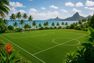 Bureau d'etudes pour conception terrain de sport DROM COM et Polynésie Française
