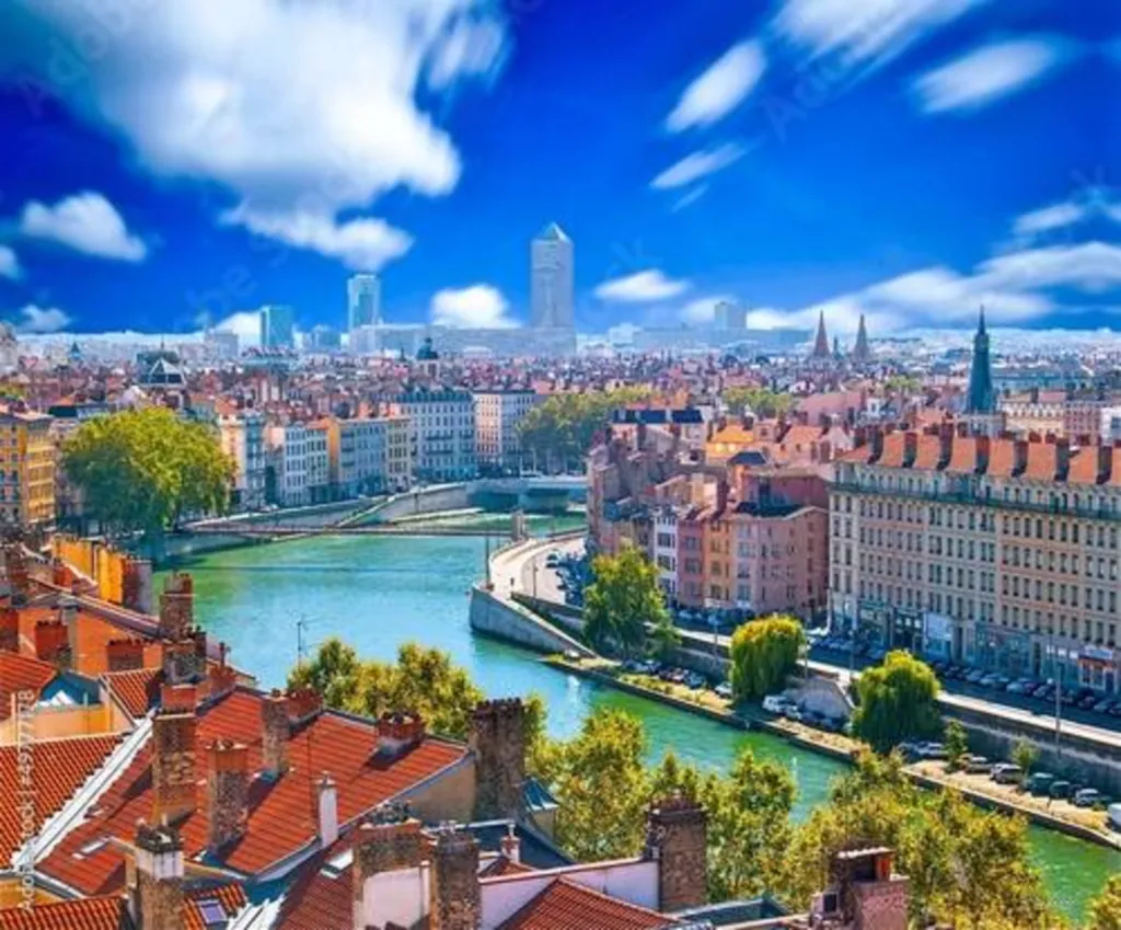ville emblématique Lyon