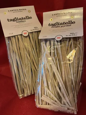 Tagliatelle aromatisée basilic ou cèpes 500g 
