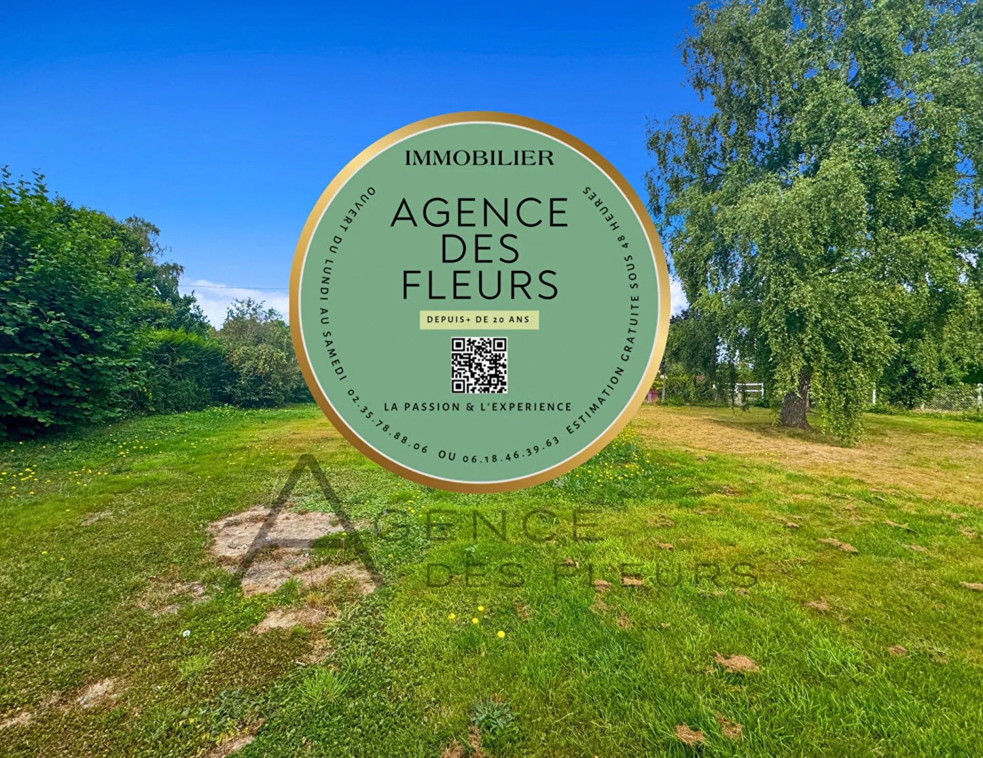 À vendre, terrain de 680m² situé au Thuit-signol