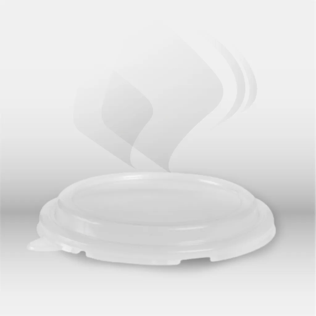 Couvercle transparent pour saladier Garcia de Pou pour restauration professionnelle, idéal pour traiteurs, restaurants et vente à emporter, assurant une fermeture sécurisée et une présentation visible des préparations alimentaires – disponible à Mont-de-M