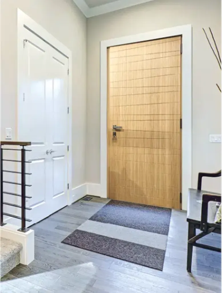 Porte d'Entrée Bois/Alu