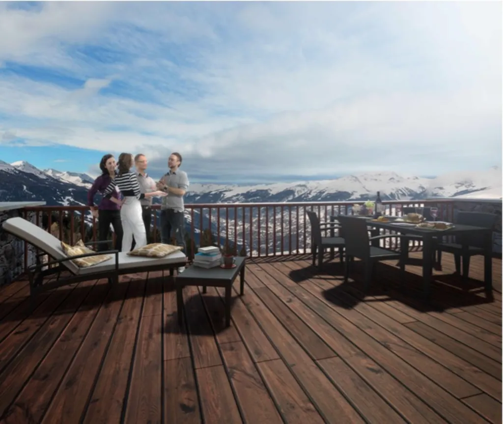 Appartement 2 Les arcs 1800 Savoie équipé et meublé au pied des pistes