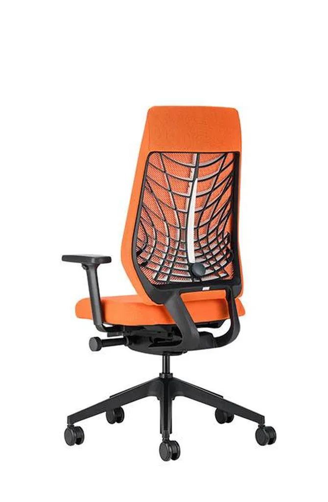 Fauteuil Joyce Interstuhl dossier noir