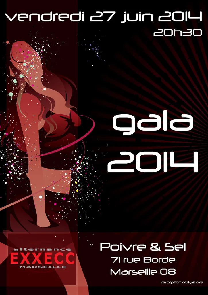 EVENEMENT : SOIREE DE FIN D'ANNEE du 27 JUIN 2014