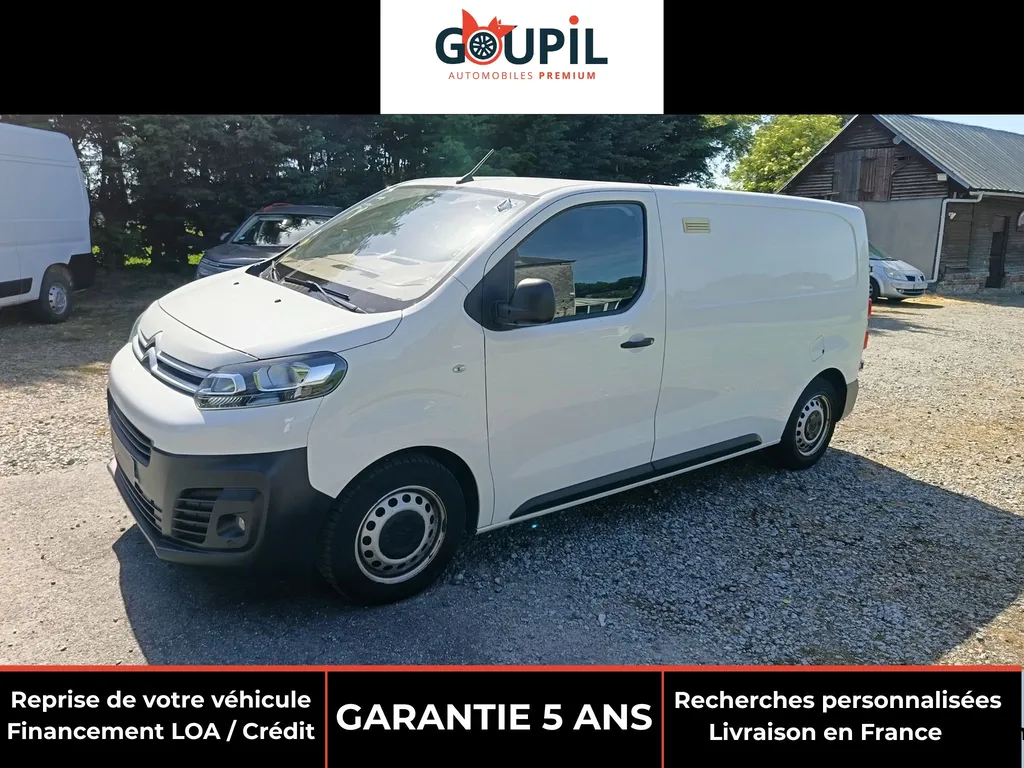 TROUVER UN CITROEN JUMPY D'OCCASION 1.5L BLUEHDI 120 CH XS CITY VAN POUR PME ET ARTISANS CHEZ GOUPIL AUTOMOBILES ENTRE LE HAVRE ET CAEN