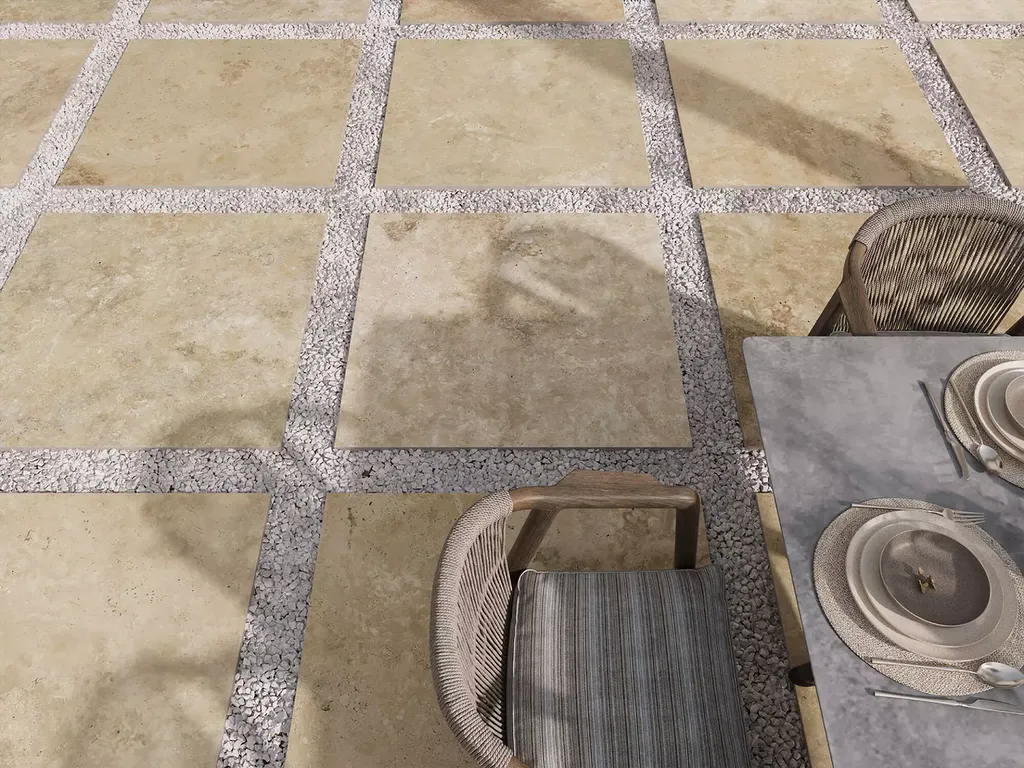 DALLES GRES CERAME SUR PLOTS TRAVERTIN IZMIR