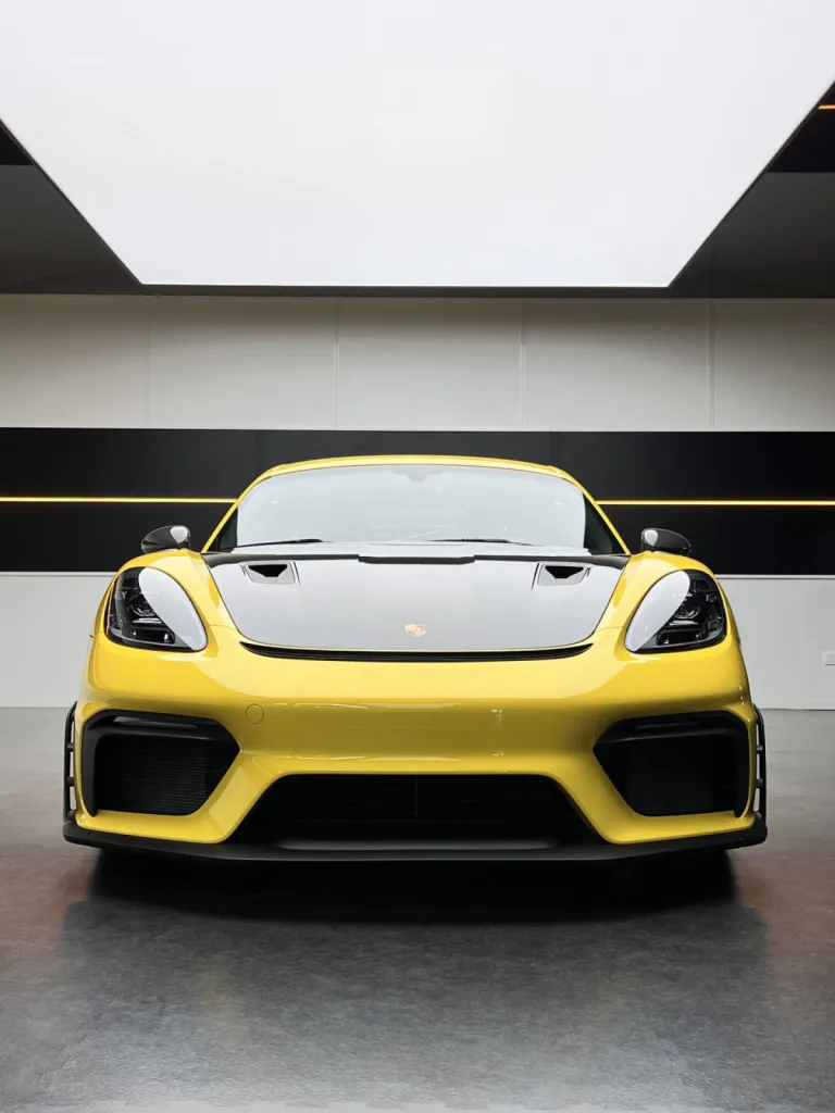 PORSCHE GT4RS YELLOW RACING - PPF XPEL INTEGRAL - BRUXELLES