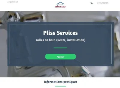 Plombier Thierry Plisson Argenteuil Pliss Services