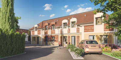 Dans un domaine résidentiel, entre nature et ville offrant des vues exceptionnelles sur l'ouest Parisien