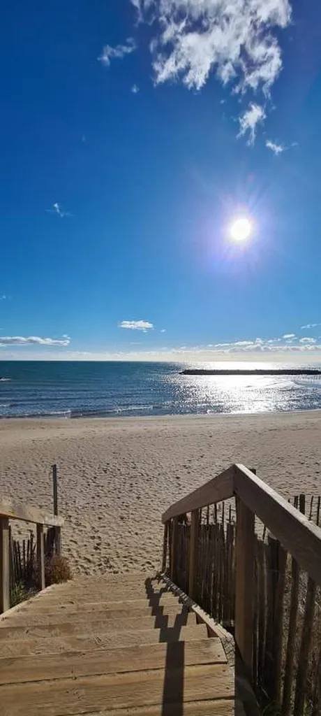 Camping et toboggans à 150m de la plage de Vias Plage