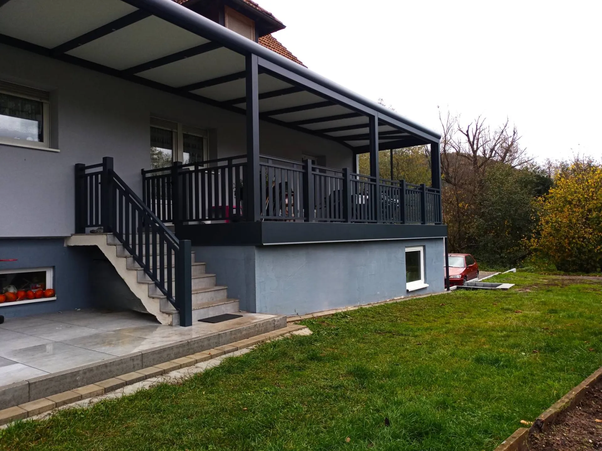 Pergola de terrasse sur mesure