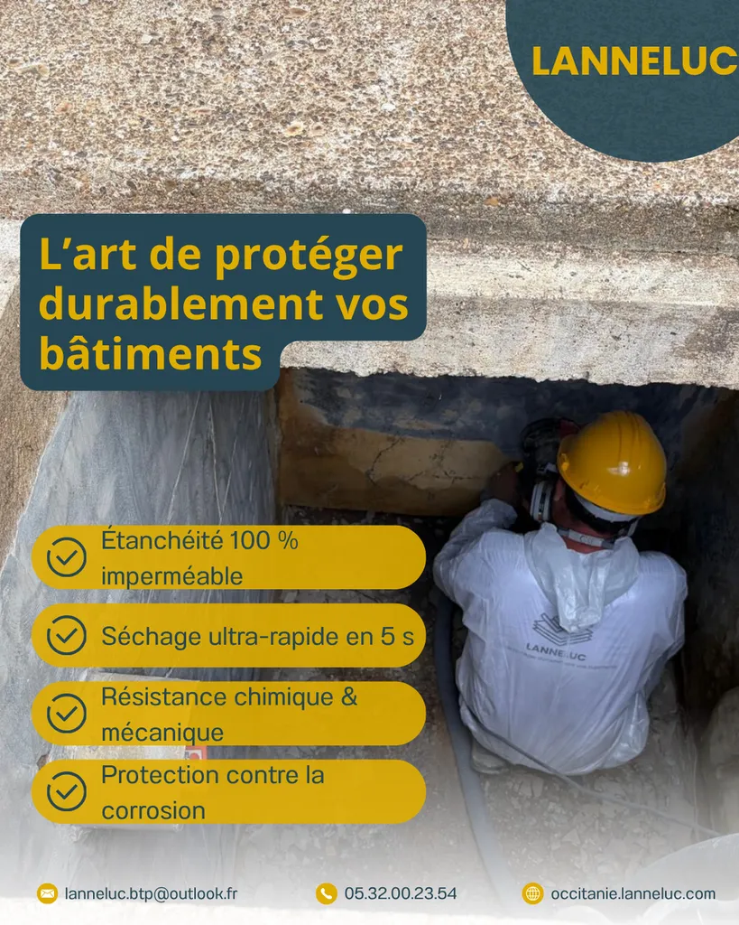 Traitement des infiltrations d'eau et cuvelage de garage pour stopper humidité et flaques à Pau en Pyrénées-Atlantiques 64445