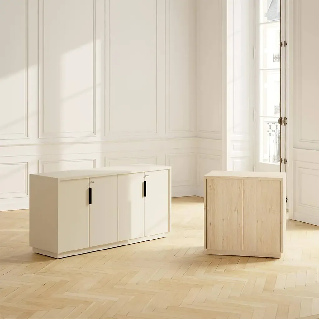 Armoire bout de bureau