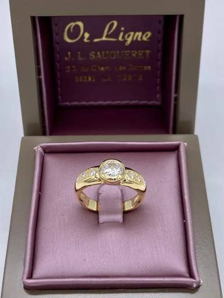 Brillez avec Élégance : Notre Nouvelle Bague en Or et Diamant à La Teste de Buch à côté d'Arcachon