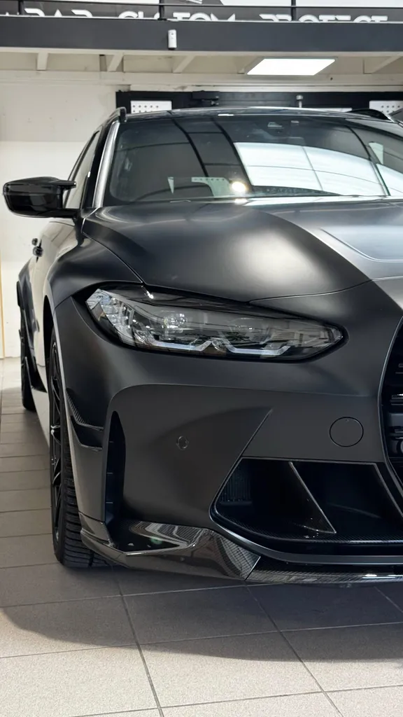 Pose de film PPF haut de gamme sur BMW à Lyon