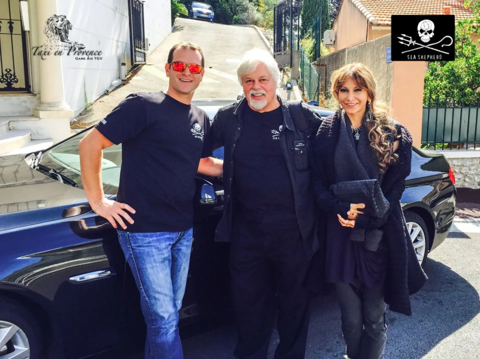 Taxi en Provence soutien Sea Shepherd