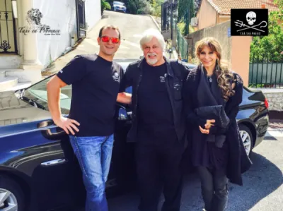 Taxi en Provence soutien Sea Shepherd