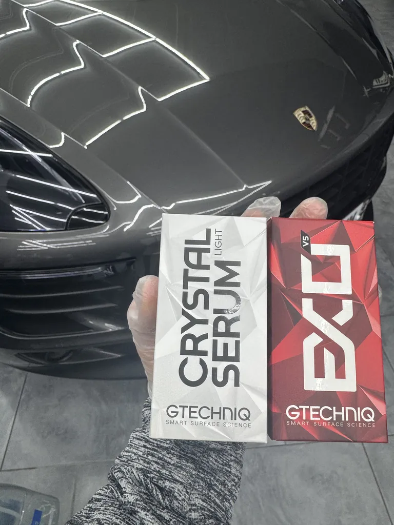 Traitement céramique Gtechniq à Antibes et Cannes - Porsche Macan S