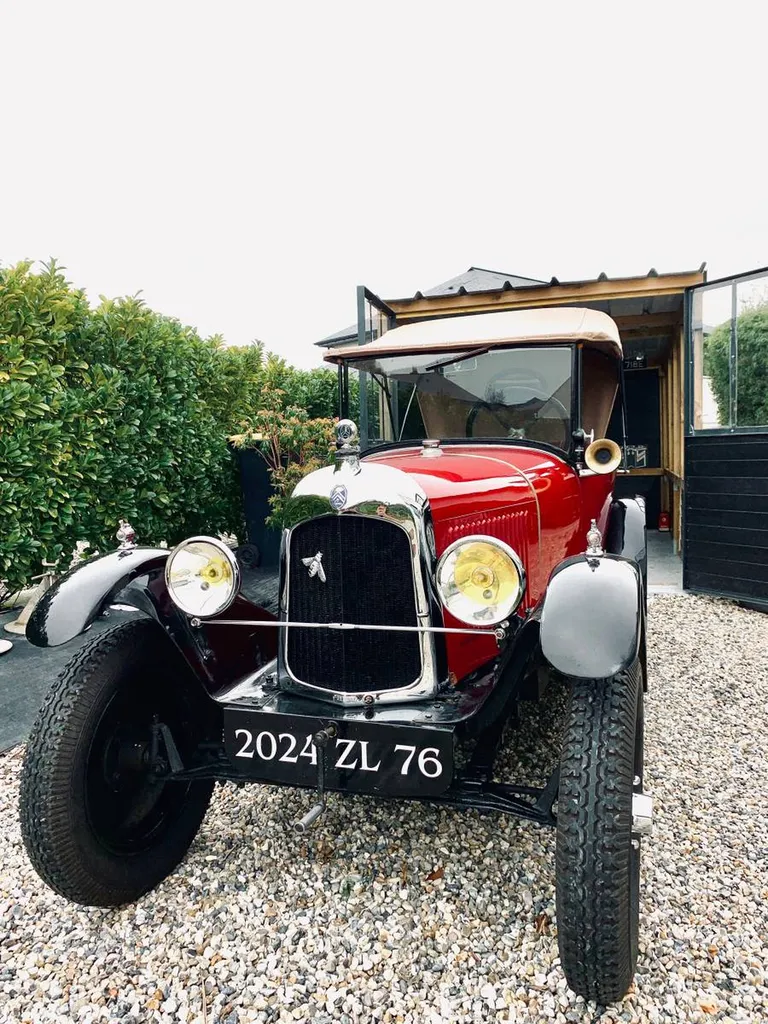 location voiture de collection Citroën en Normandie proche Le Havre 