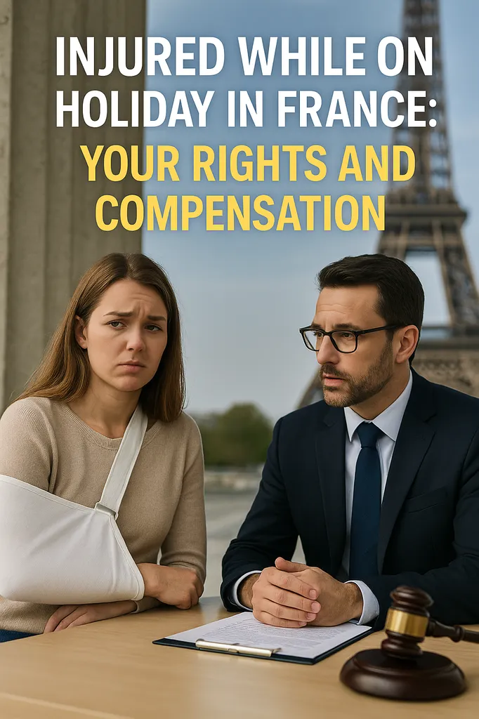 American tourist injured in France: legal assistance and full compensation wherever you live.