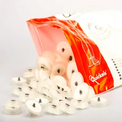 Électrodes QuickOne pour Quickels Decapus : solution hygiénique et efficace pour une acquisition ECG fiable, disponibles à Besançon