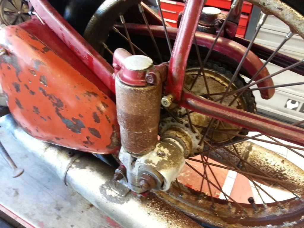 JAWA PERAK 350cc de 1953 SANARY SUR MER