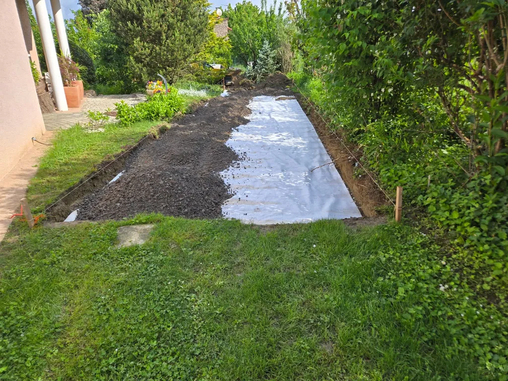 Devis pour création d'un terrain de pétanque lumineux haut de gamme à Meximieux dans l'Ain (01)
