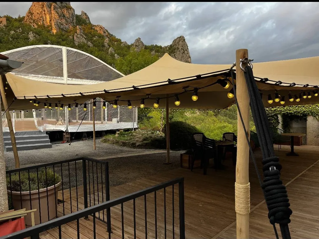 Création de deux espaces de réception près de Nice