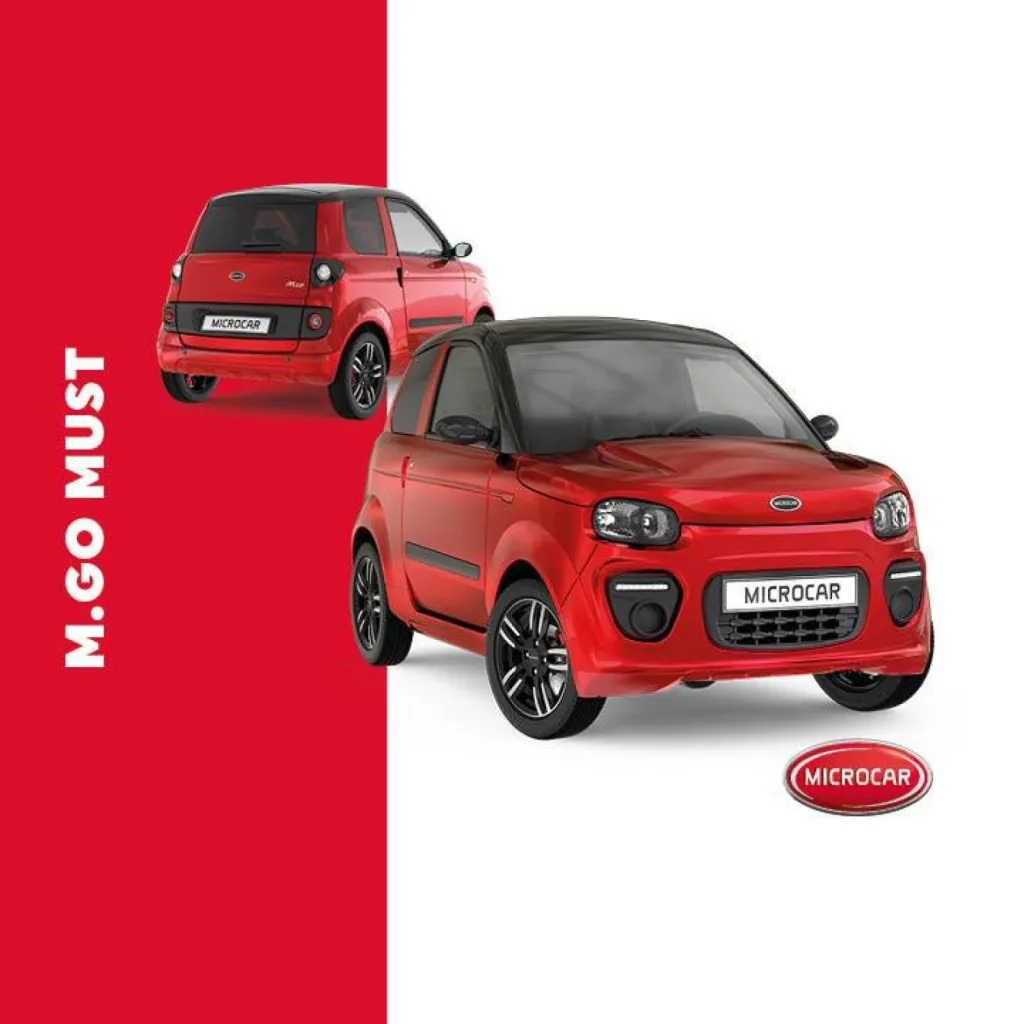 vente voiture sans permis MICROCAR M.Go 6+ MUST moteur progress