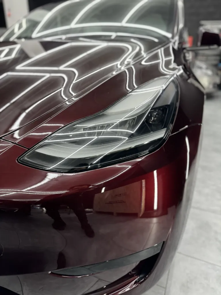 FILM PROTECTION TRANSPARENT PPF XPEL TESLA MODEL Y près de Grasse