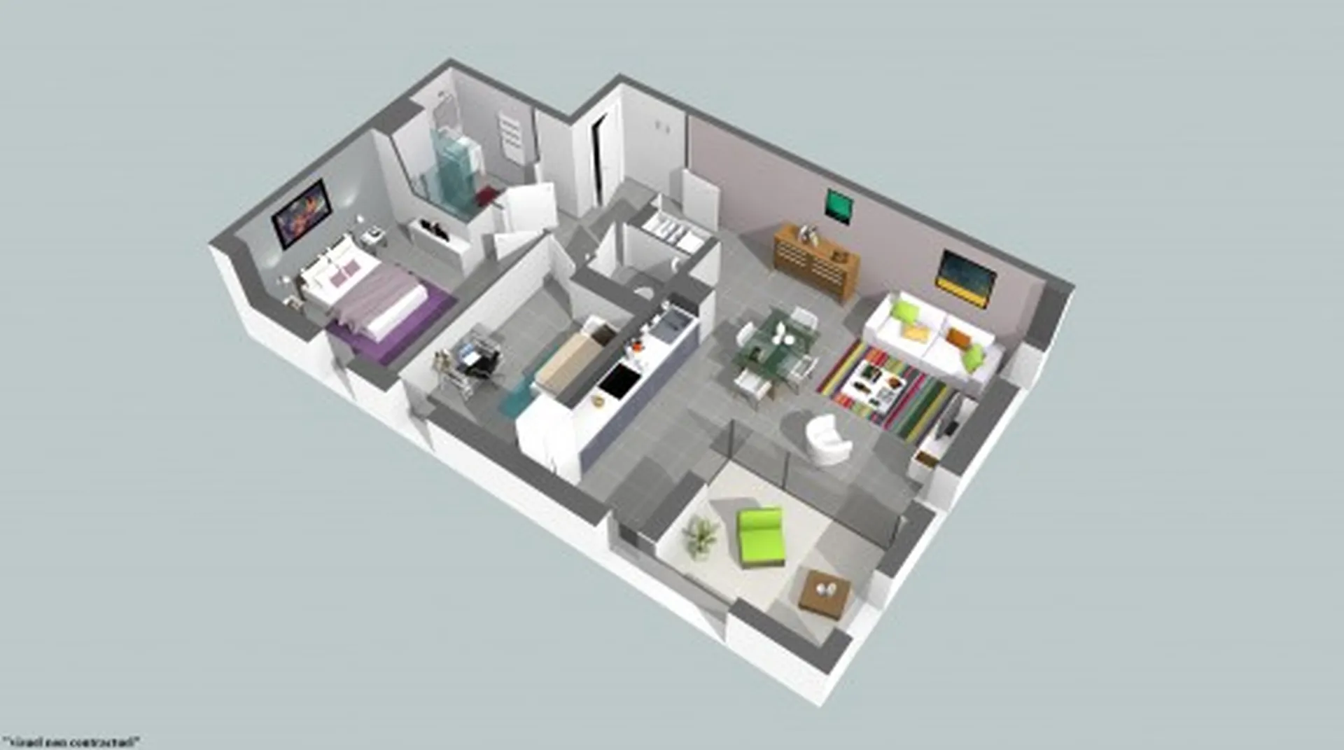 A vendre appartement carnoux