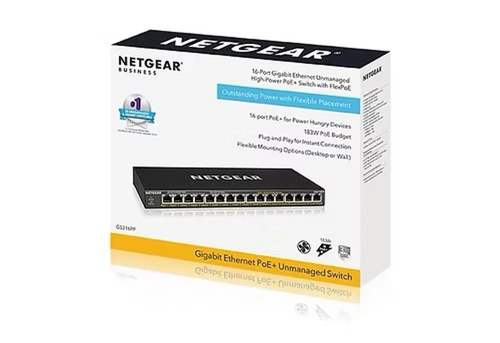 SWITCH ETHERNET POE+