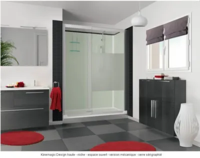 remplacement baignoire par douche sénior sécurisée kinemagic kinedo