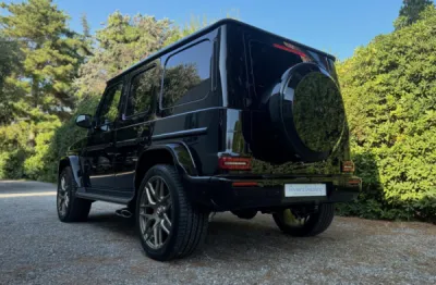 Mercedes Benz G63 AMG à Monaco - La Turbie pour la pose d’un film de protection PPF XPEL. 